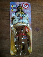 BRITANNIA The Bear 1999 McDonald  s TY BEANIE BABY w/ Rare Errors: 1993, Oakbrook