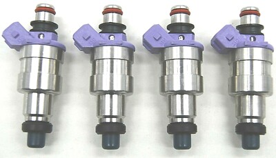 4x 550cc 52l/b FUEL INJECTORS FOR NISSAN SKYLINE 200SX MAZDA RX7
