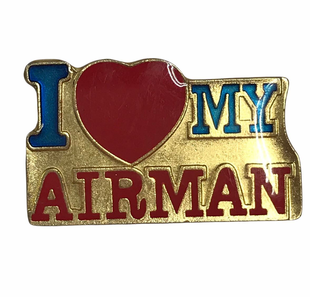 US Air Force I Heart My Airman Lapel Pin Patriot Tie Tac-image