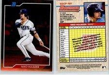 Niko Hulsizer 2020 Bowman Heritage Chrome Prospects 92CP-NH Rays
