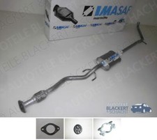 IMASAF Mitteltopf/Flexrohr+Zubehör für Kia Picanto 1.0 45KW +1.1 48KW 2004-2007
