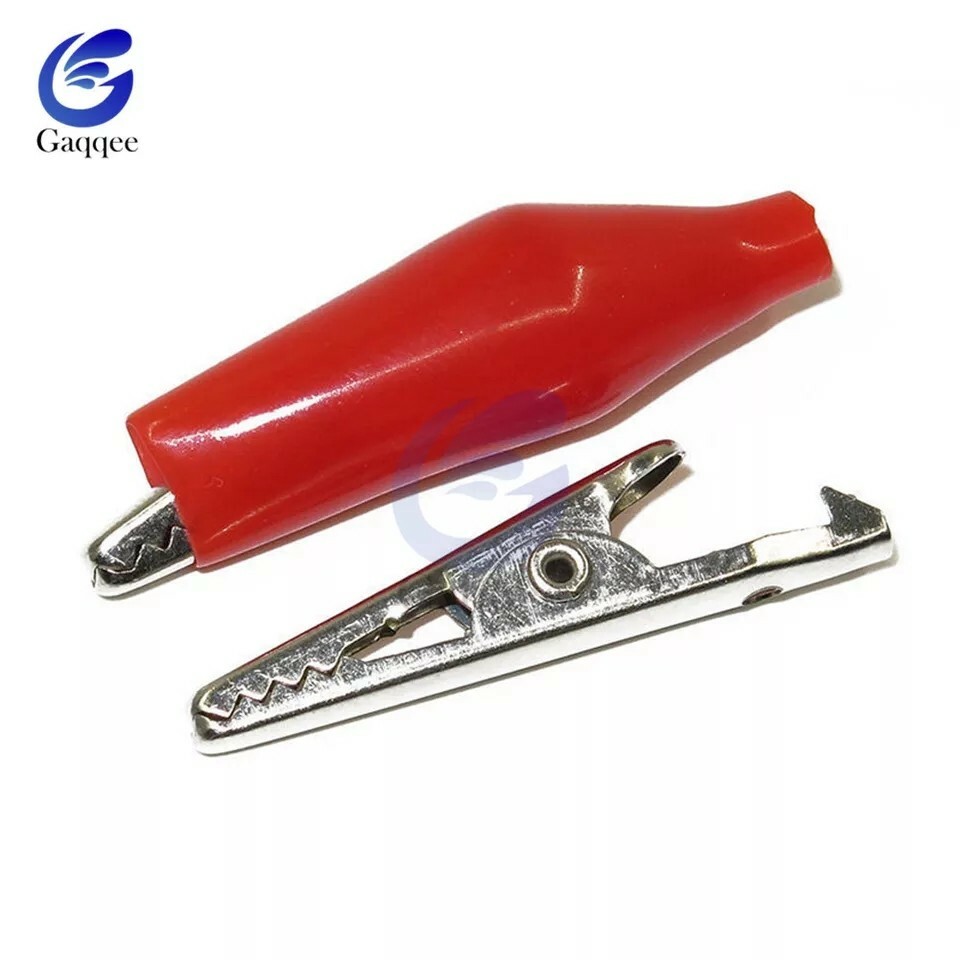 Mandala Crafts 100-Pack Small Metal Alligator Clips - 2 Inch (51mm) For Soldering & Crafts