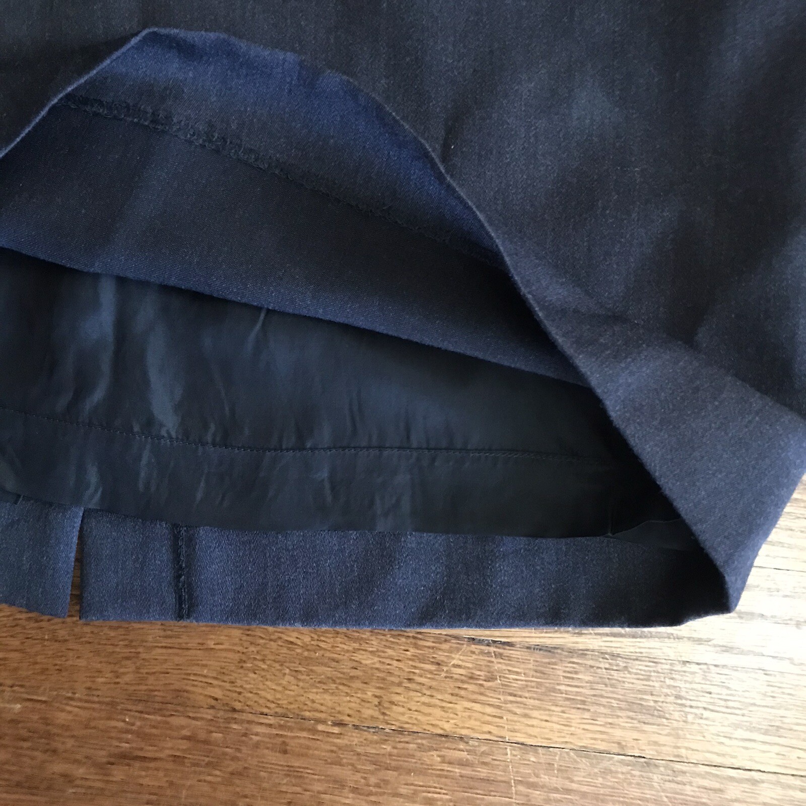 Gonna Yves Saint Laurent Lana Grigia 14 Francia