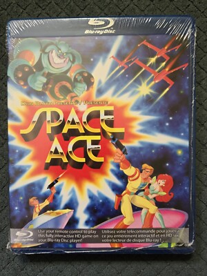 Space Ace Bluray Game Don Bluth Digital Leisure ***BRAND NEW***OOP***