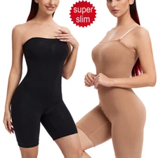 Women Comfort Body Shaper Slim Thigh Shapewear Tummy Control Underwear Bodysuit
