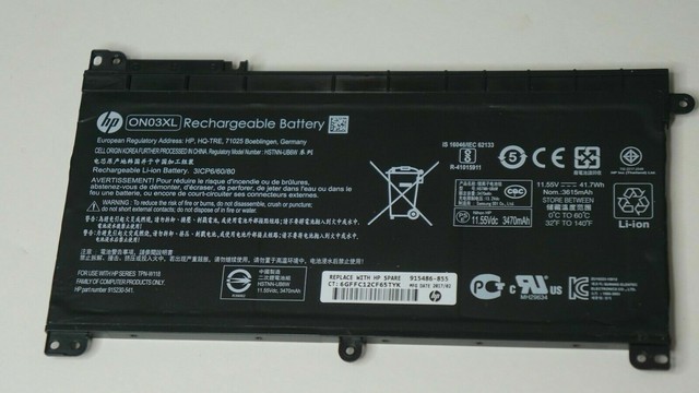 On03xl аккумулятор hp