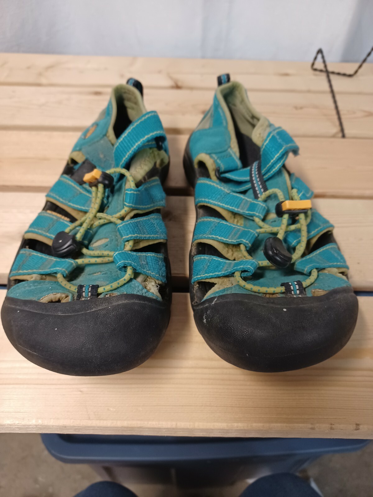 Scarpe donna Keen: sandali impermeabili escursionismo passeggio blu e verde taglia 5