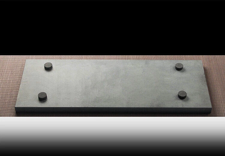 China Stone Tea Tray Heavy Black Stone Tea Table For Tea Set Multi Size Tea Boat - Image 3 of 4