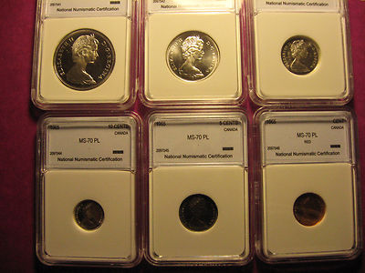 1965 カナダセット 1965 Canada 6 coin set | eBay