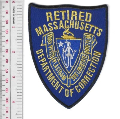 Massachusetts Department of Corrections Retired Officer Appreciation No Tariff