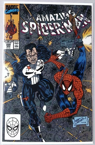 The Amazing Spider-Man #330 Direct Edition VF/VF+ (Marvel Comics 1990)