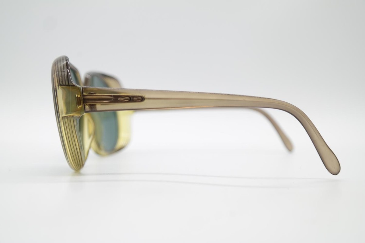 Lunettes De Soleil Vintage Benetton Kent Ovales Marron - Neuf Avec étiquettes (NOS)