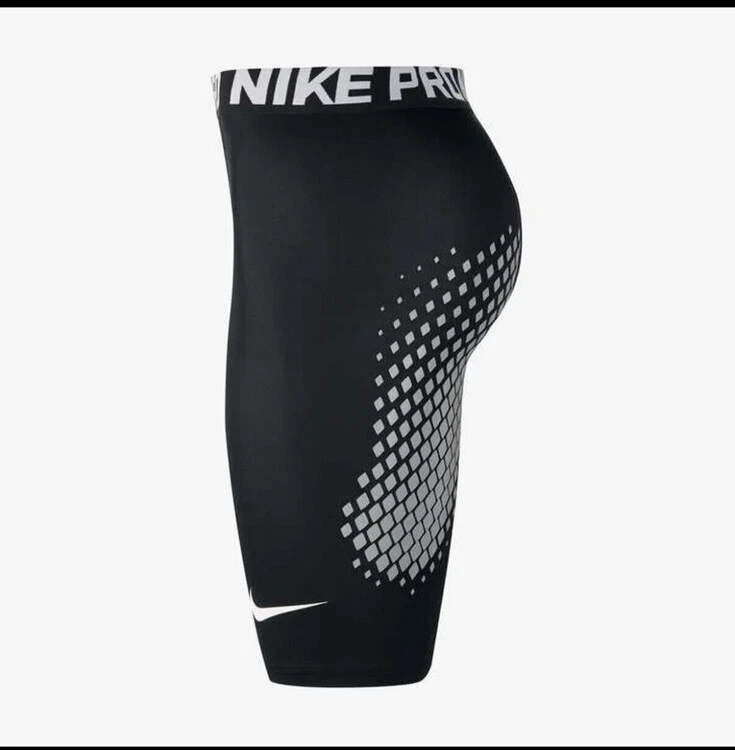 Nike Pro Black Medium Men s Compression Tights Knee Baseball