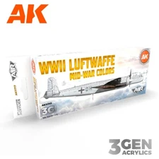 AK Interactive: WWII Luftwaffe Mid-War Colors - Acrylic Paint Set - AK11717