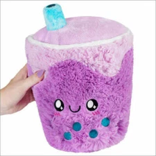 Squishable Comfort Food Bubble Tea Boba Drink Plush 10 inches. New