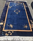 AN AUTHENTIC DECORATIVE ART DECO DESIGN CHINESE RUG 4’2” X 6’6” — photo 5