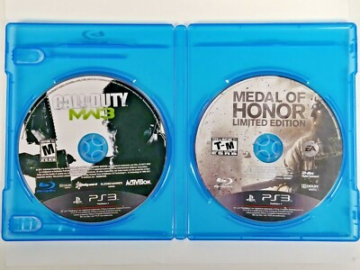 Call of Duty Modern Warfare 3 & Medal of Honor Limited Edition PS3 Disks Only