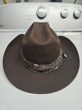 Resistol Brown Cowboy Hat Beaver XXX Self Conforming 3x