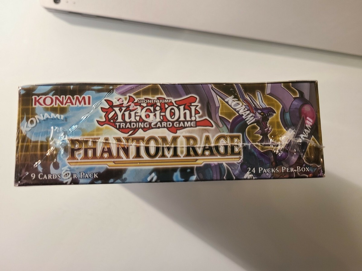 Yugioh Phantom Rage English 1st Edition Booster Box SEALED yu-gi-oh | eBay