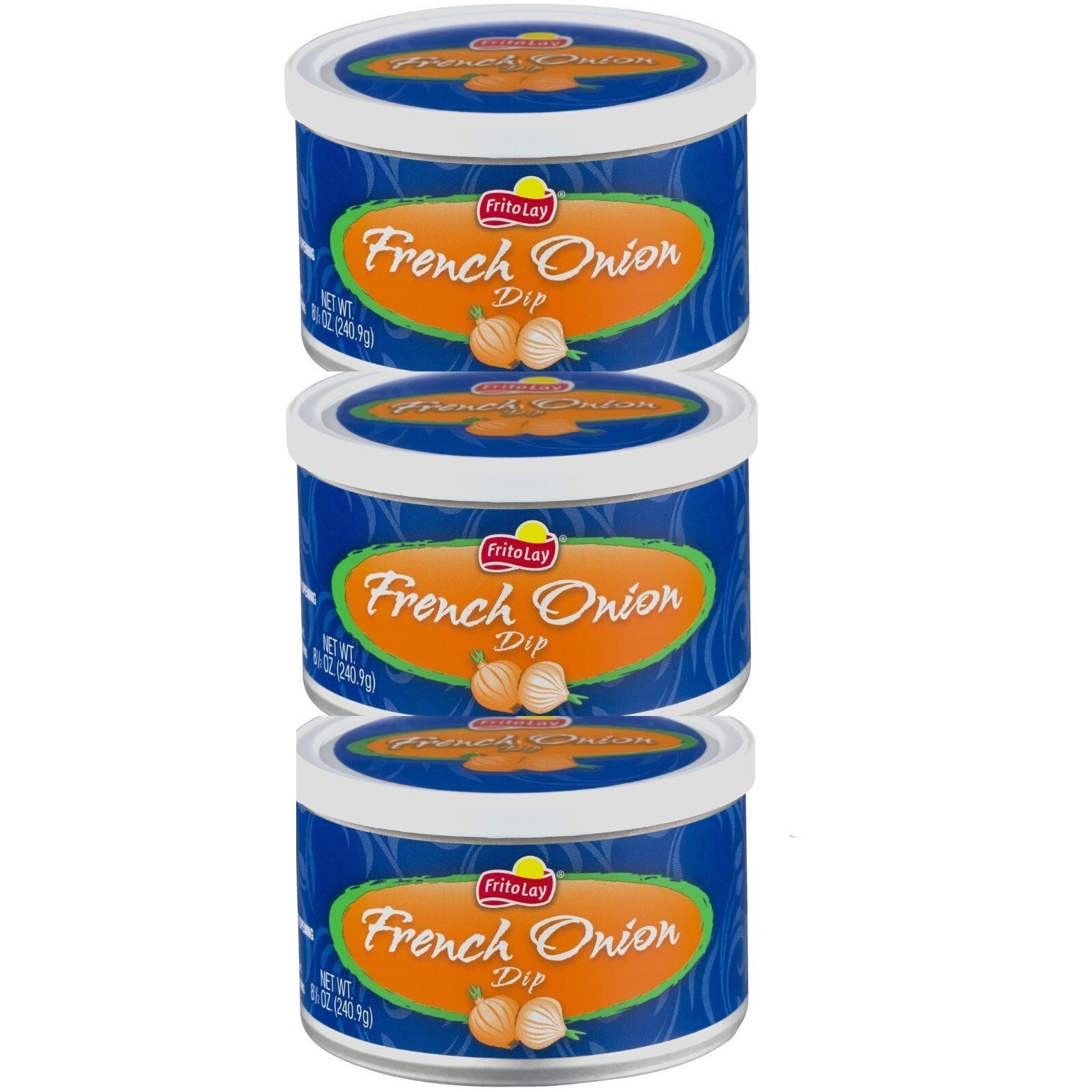 Frito Lay Dip, FRENCH ONION Flavor 8.5 Oz. (3 Cans) 2024 eBay