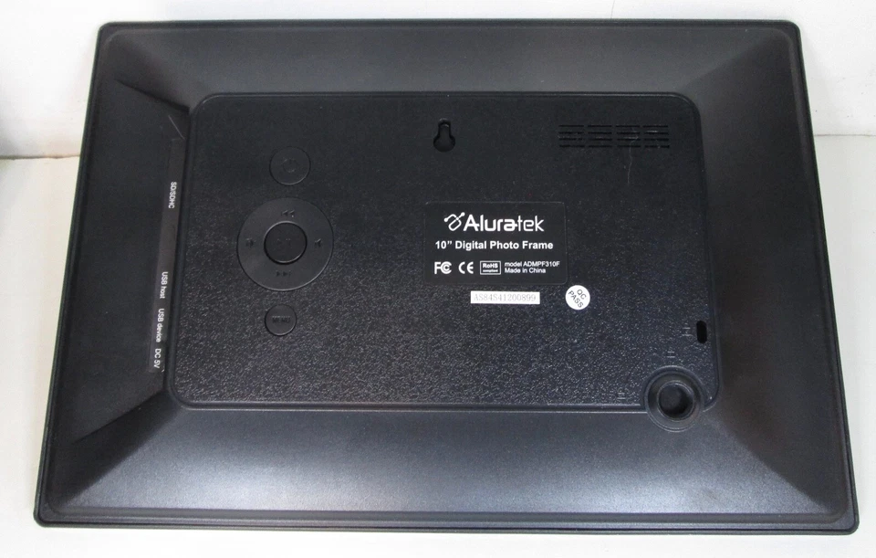 Aultratek 10" Digital Photo Frame - Black - Parts - Image 4 of 4