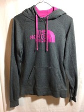 North Face Women s Small Gray Hooded Sweatshirt Activewear