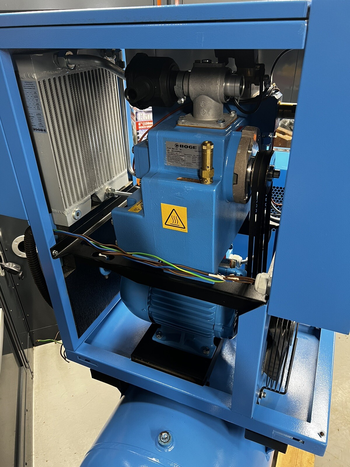 Boge C5DR270 Receiver Mounted Rotary Screw Compressor + Dryer 4Kw, 5