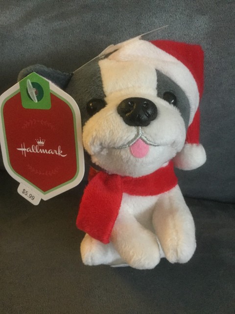 hallmark stuffed dog
