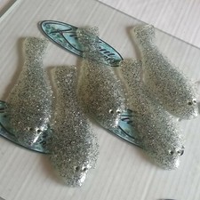   Kustom Kraft BADDAB Soft Plastic 7" Sanddab S & P Lingcod Lure Bait 5 Pk