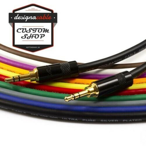 Van Damme Stereo Mini Jack Lead. 3.5mm, Car, iPod, iPhone, AUX