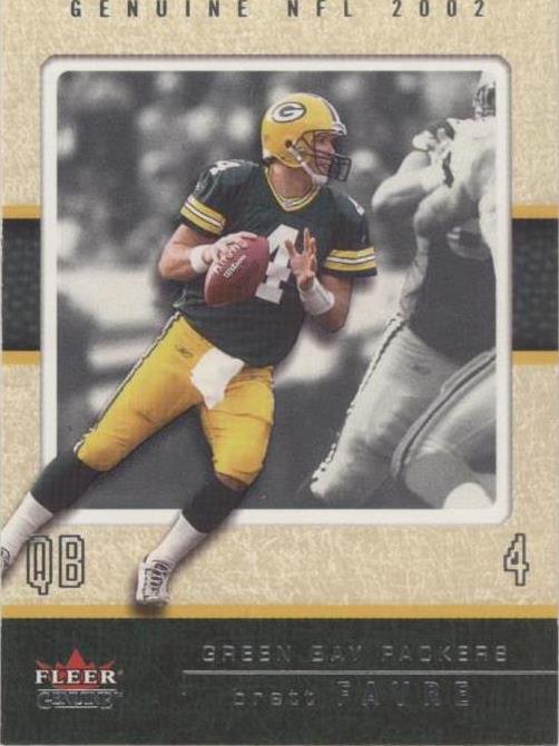 2002 Fleer Genuine Brett Favre #12 - 1 of 2