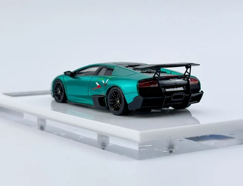 1:64 CL Green Murcielago LP670-4 SV Racing Sports Model Diecast Resin Car - Picture 6 of 7