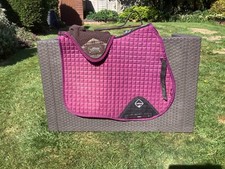 Plum L Heritage Ears Discontinued And L GP Le Mieux Saddle Cloth Numnah Matchy