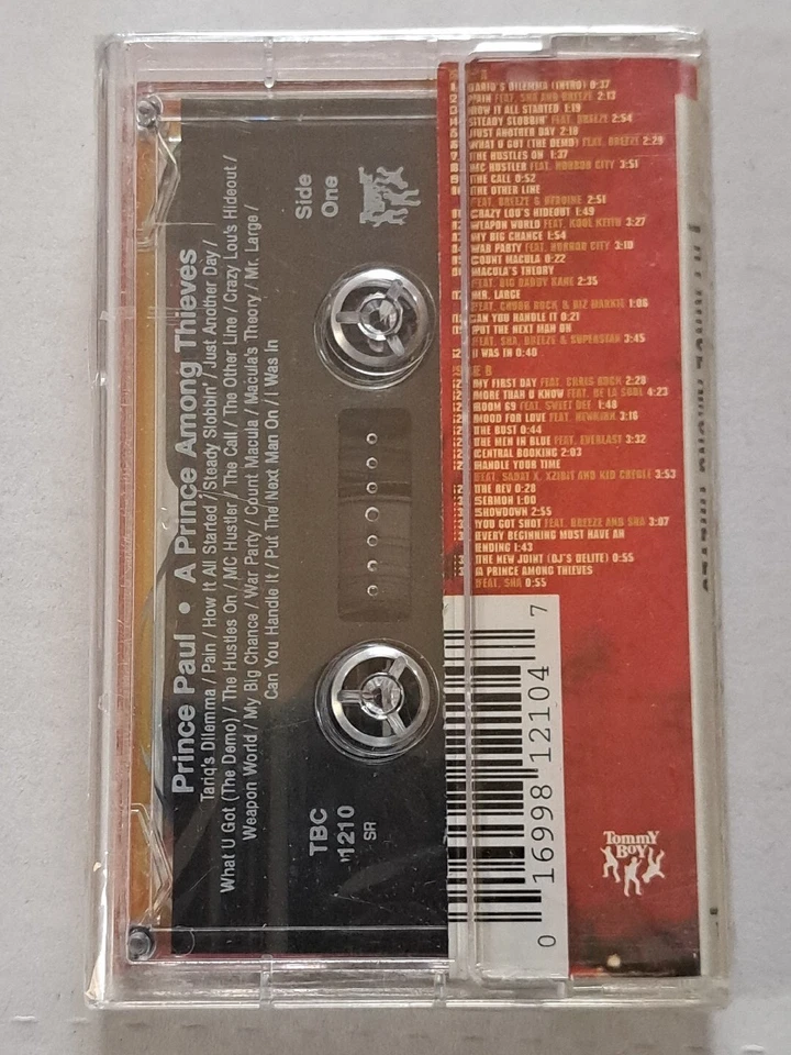 Prince Paul - A Prince Among Thieves  Cassette Tommy Boy Label(Factory Sealed) - Image 2 of 4