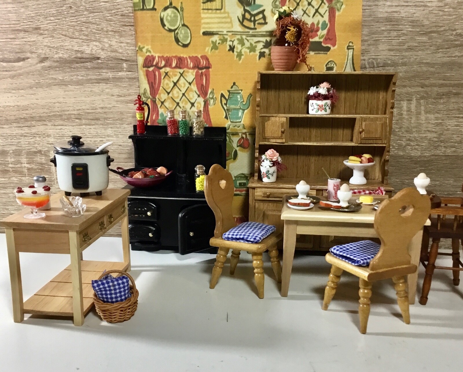 dolls house job lot, 1.12th kitchen items eBay