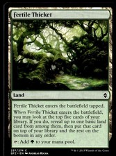 2015 Battle for Zendikar Fertile Thicket Expansion/Common #237