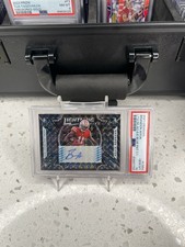 2021 Panini Obsidian Lightning Strike Auto Blue Brandon Aiyuk AUTO 1/1 PSA 10