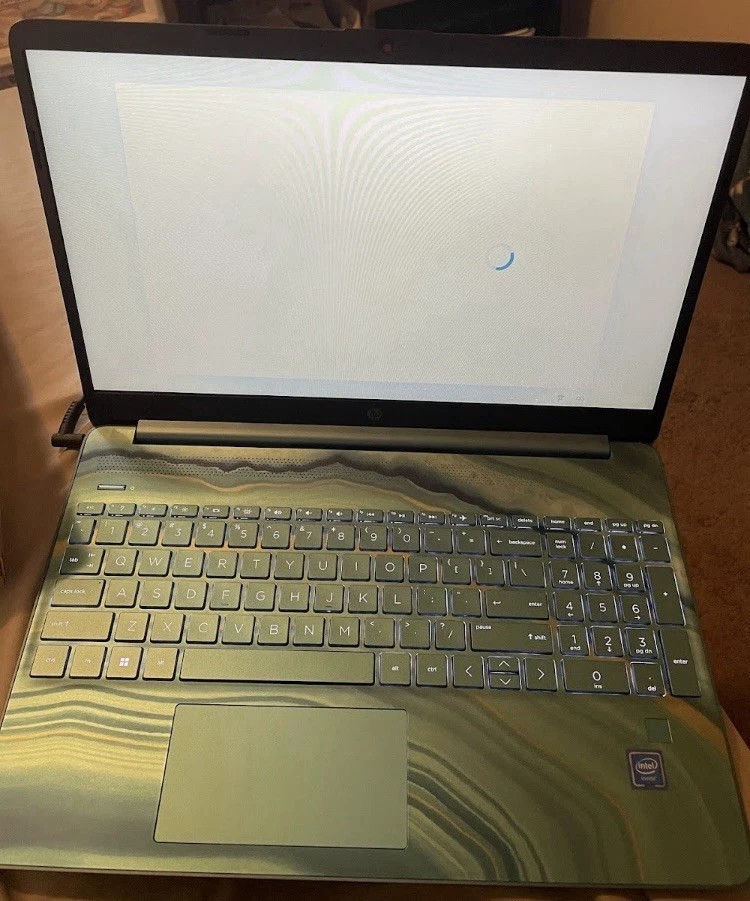 HP 15” Stream Laptop Intel 4GB RAM, 128GB SSD Color Underwater teal - Image 4 of 4