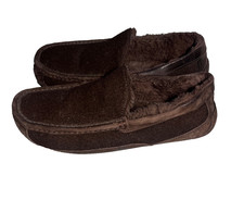 UGG Men's Ascot Slippers 1101110 Shoes Sheepskin Dusted Cocoa Brown