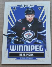 2025-26 O-Pee-Chee Retro Neal Pionk #145 Winnipeg Jets