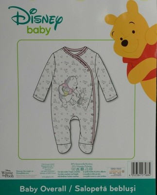 Baby Disney Winnie the Pooh Overall Schlafanzug Größe 80/86 Mädchen Rosa