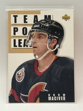 1993-94 Upper Deck Norm Maciver #299 Team Point Leaders