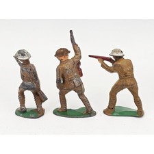 Figurine Soldat Tireur D'élite Barclay #703 – Métal – Vintage Années 30