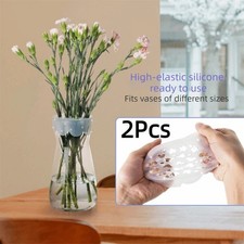 2Pcs Silicone Blossom Grid Reusable Flower Arrangement Flower Arranger Holder