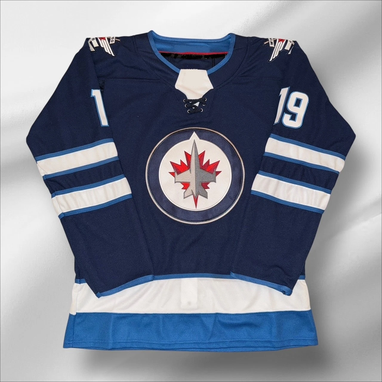 Jonathan Toews Winnipeg Jets Blue Hockey Jersey