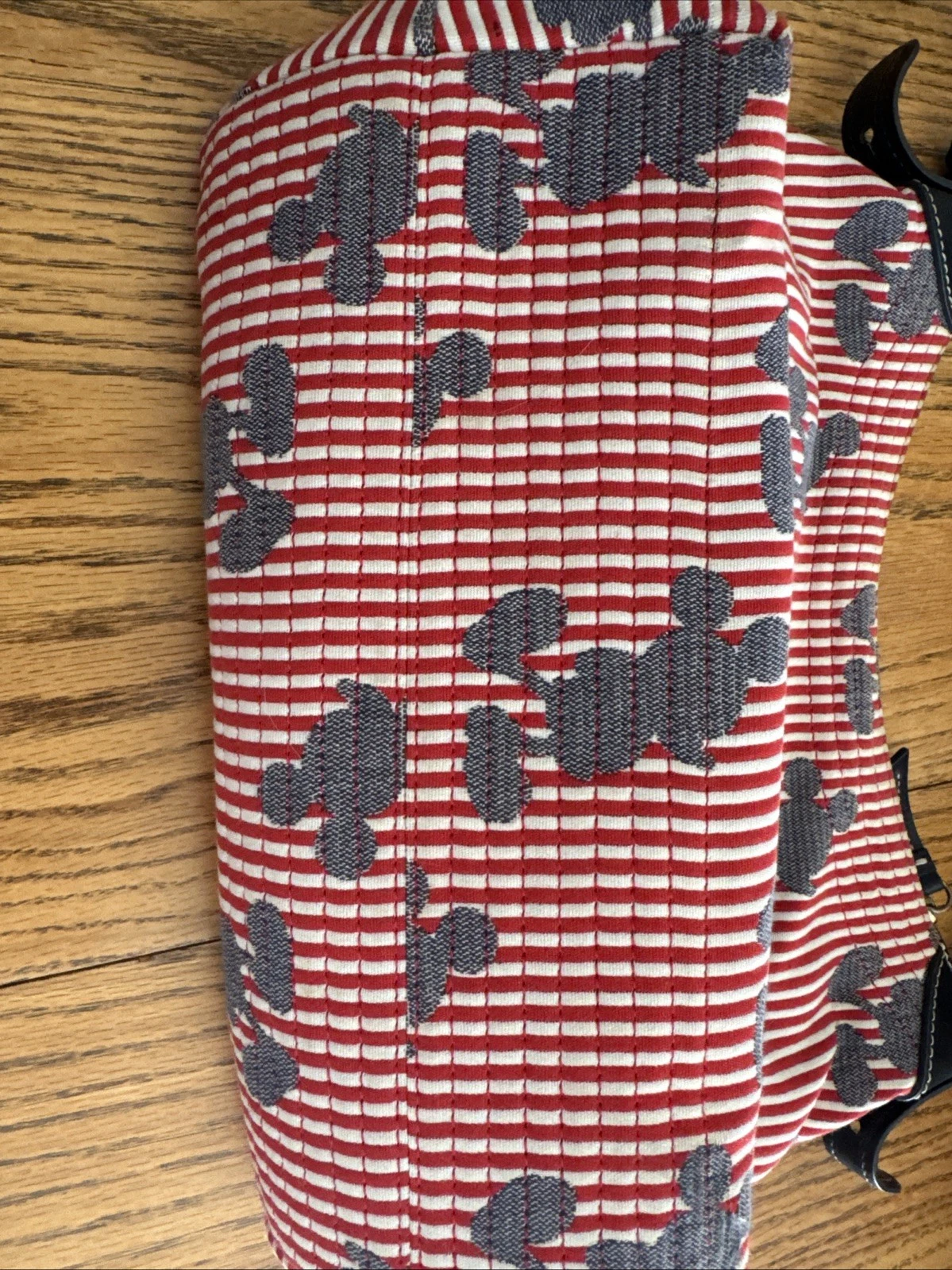 DOONEY & BOURKE Borsa a mano Dooney Bourke Disney Erica Topolino a righe rosso bianco blu