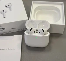 New Apple 4th Generation Wireless Earbuds with Active Noise Cancellation ANC US.