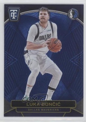 2024-25 Panini Totally Certified Blue Mirror 43/199 Luka Doncic #121 4vc