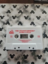 Vintage Kids Stuff story casette The Transformers Satalite of Doom