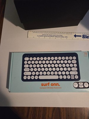 SURF ONN. COMPACT WIRELESS KEYBOARD NEW